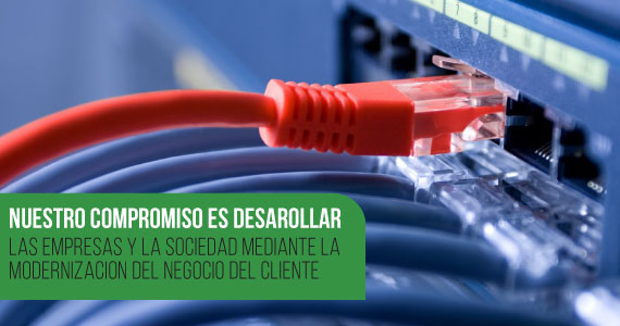 Nuestro compromiso es desarollar las empresas y la sociedad